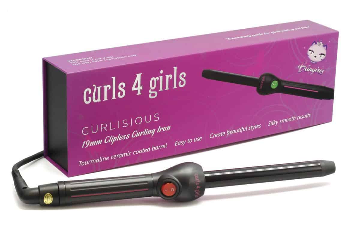 CURLS 4 GIRLS 19MM CURLING IRON