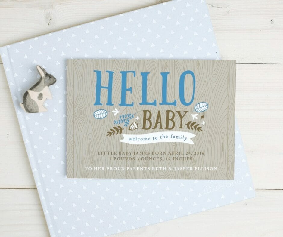 Features of the Birth Announcement